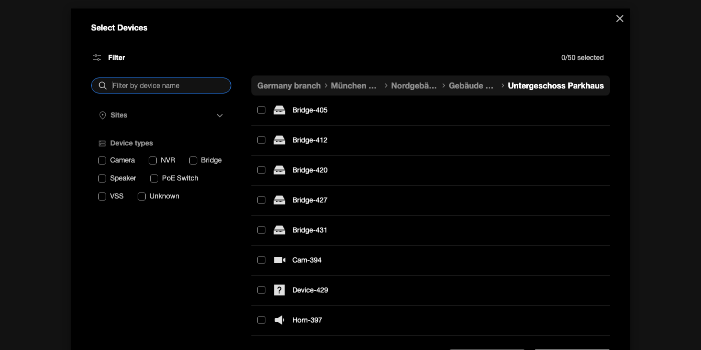 Device Picker prototype